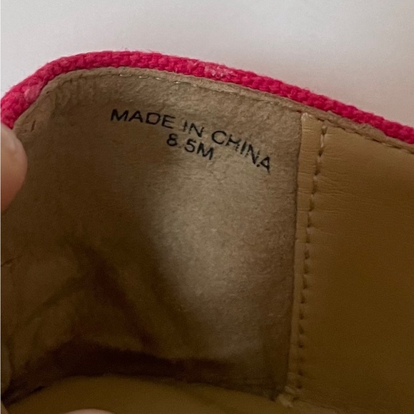 Talbots Hot Pink Fabric Ballet Slipper Size 8.5 - Picture 12 of 14
